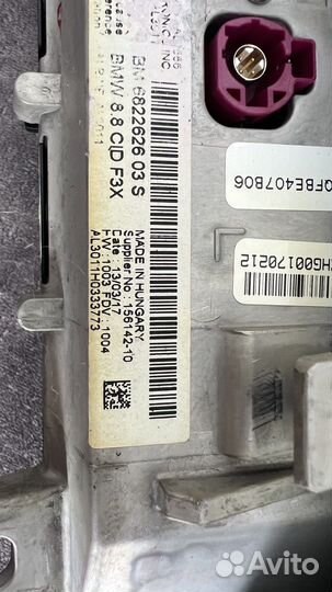 Дисплей информационный nbt evo bmw f30 + entrynav2