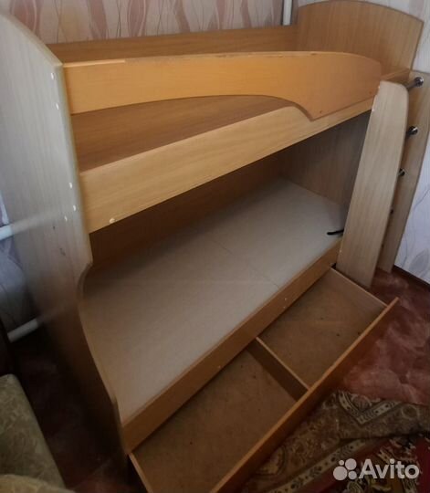 Двухъярусная кровать бу