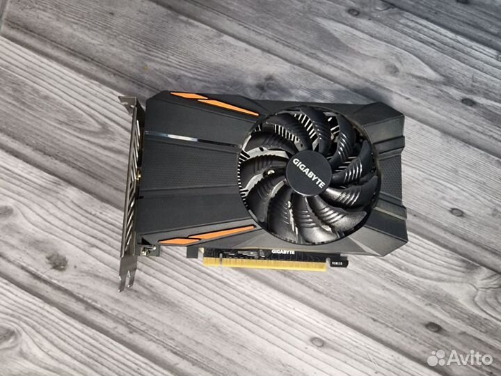 Видеокарта gigabyte GeForce GTX 1050 Ti 4гб