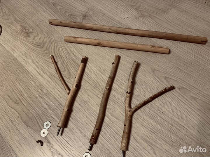 Большая стальная клетка для птиц