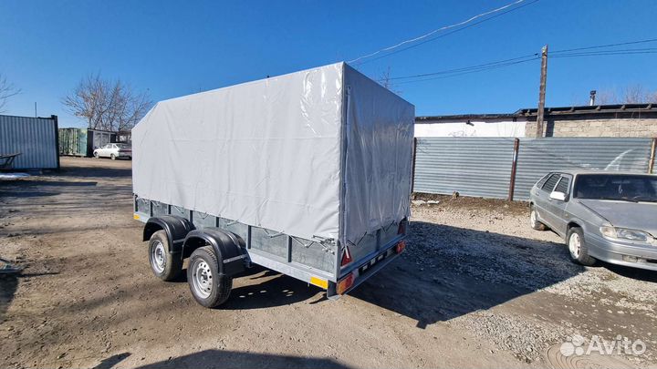 Прицеп 3.5 на 1.5 новый двухосный