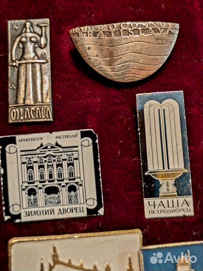 Значки СССР, знаки, значки иголка СССР и пр