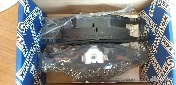 Новые колодки на Volkswagen