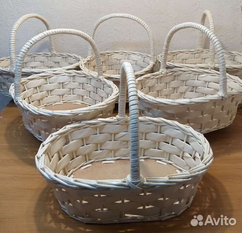 Корзина плетеная для подарков