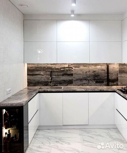 Современная кухня на заказ мдф фасады