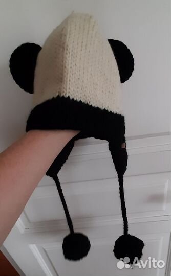 Шапка женская панда