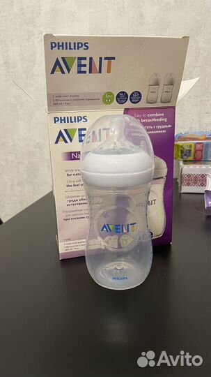 Бутылочка avent новая