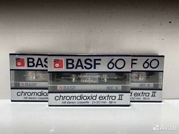 Basf 60 CR-E II Аудиокассеты Germany