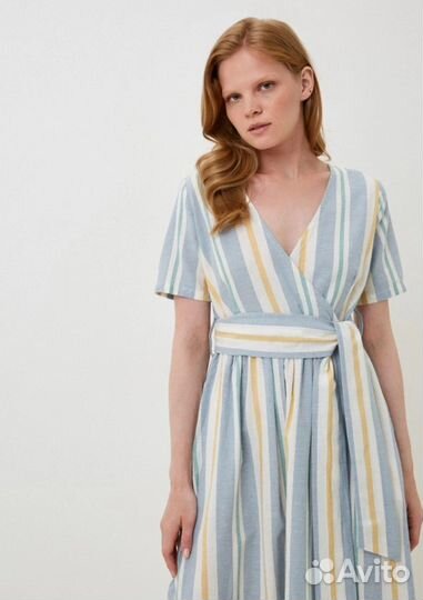 Платье женское лен 46 48