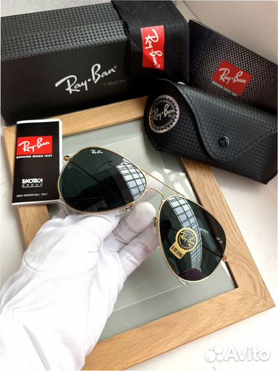 Солнцезащитные очки Ray Ban 3026 авиаторы (568)