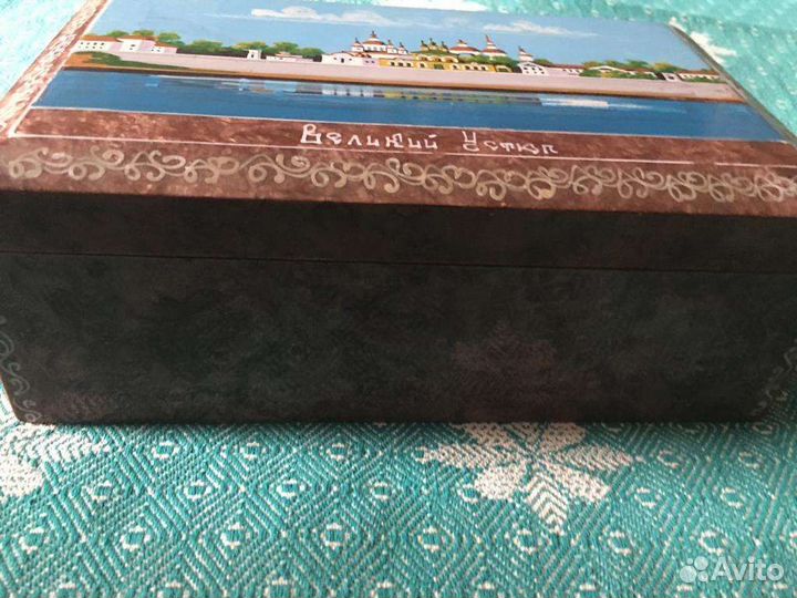 Шкатулка деревянная СССР