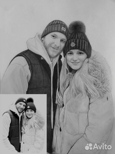 Портрет по фото на заказ