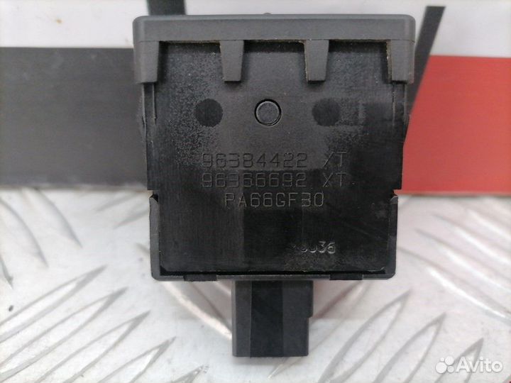 Кнопка корректора фар Peugeot 307 2003 6554C3