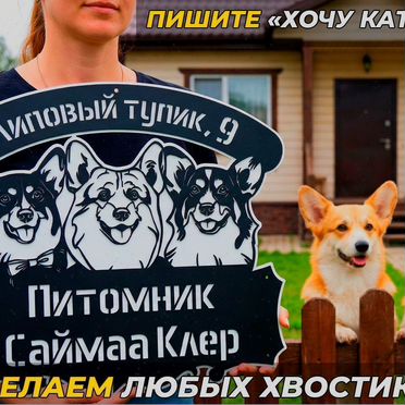Фото питомца на табличке, качество премиум