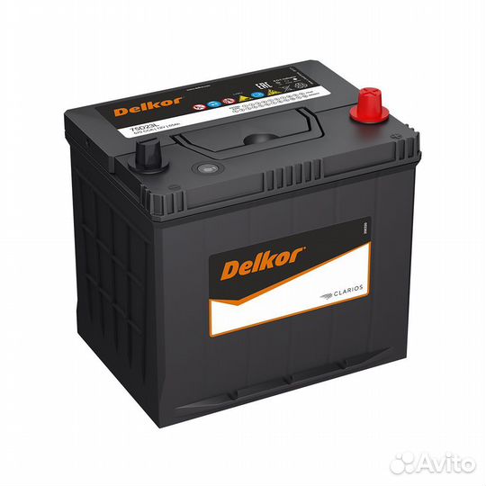 Аккумулятор Delkor Asia 65 Ач 580 А (EN) Обратн