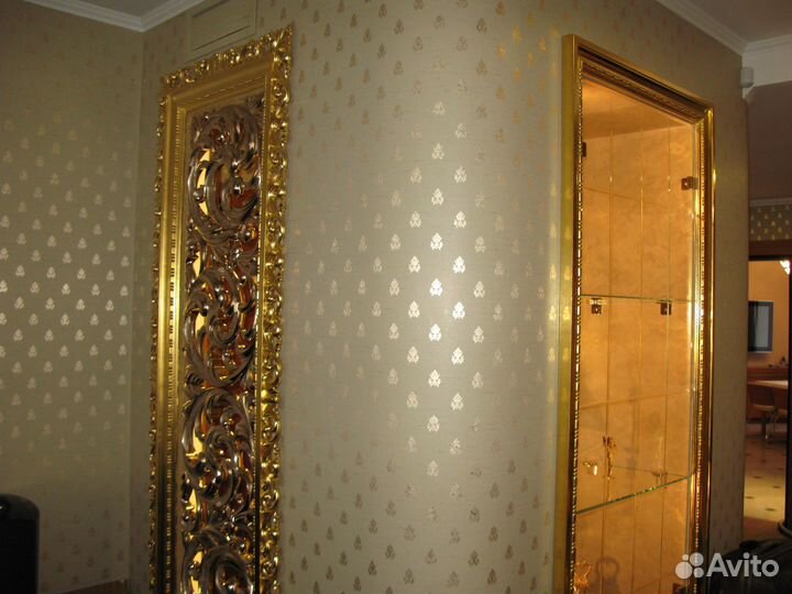 Золочение, декорирование интерьера