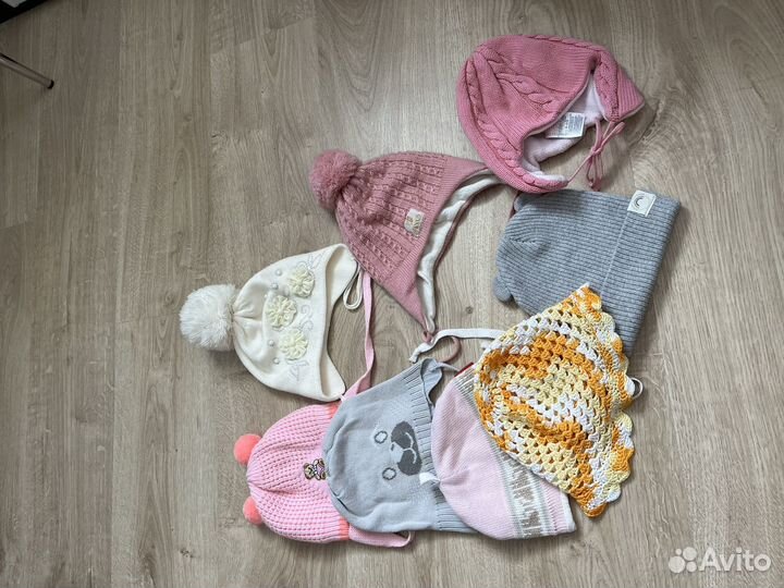Детские шапки пакетом