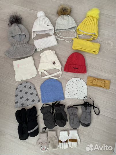 Шапки,снуд,повящка,варежки