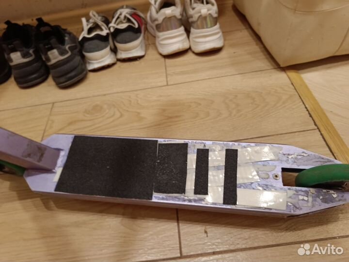 Трюковой самокат кастом парк