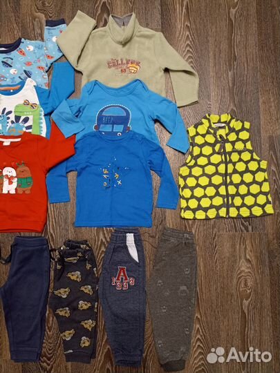 Детские вещи пакетом на мальчика 68 74