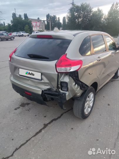 LADA XRAY 1.6 МТ, 2016, битый, 123 361 км