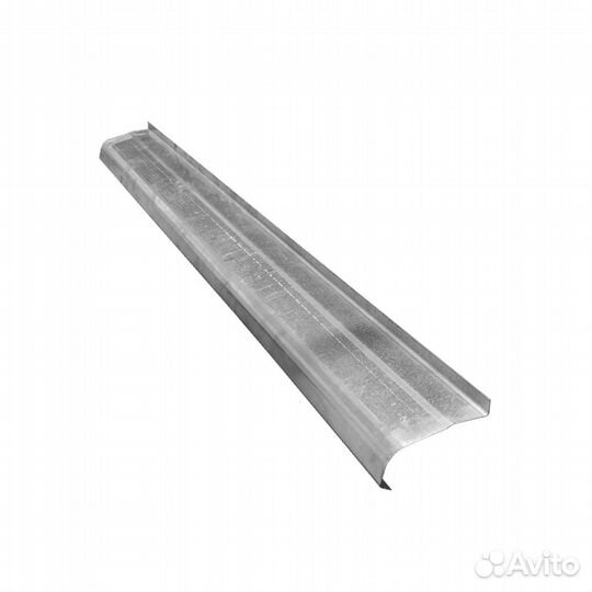 Правый порог для Mitsubishi Pajero 3 неполный проф