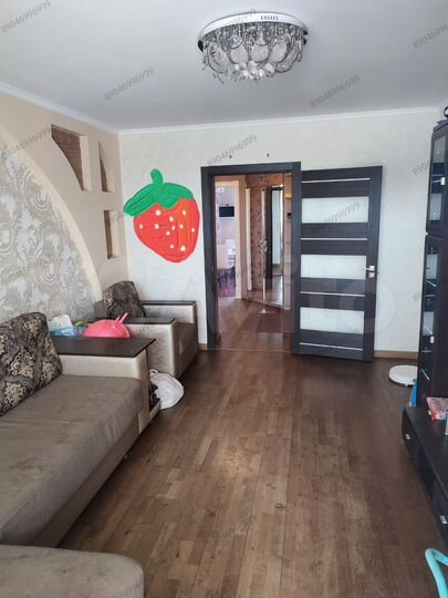 3-к. квартира, 58,2 м², 4/5 эт.