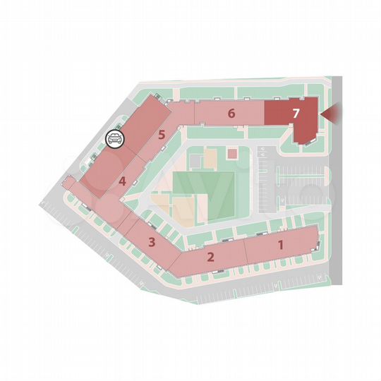 Квартира-студия, 25,7 м², 11/12 эт.
