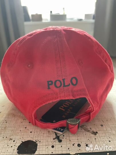 Кепка бейсболка polo ralph lauren красная