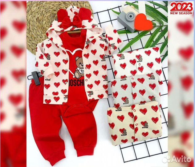 Костюмчики для малышей 3 и 9 месяцев