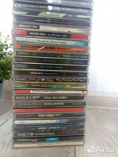 CD диски альтернатива, металл (ч1)