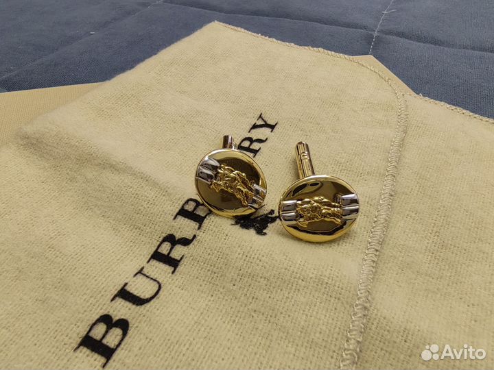 Запонки мужские Burberry