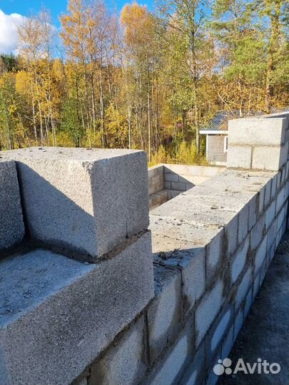 Блок перегородочный полнотелый