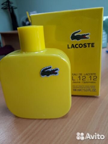 Lacoste Eau de Lacoste L.12.12 Jaune - 100 мл