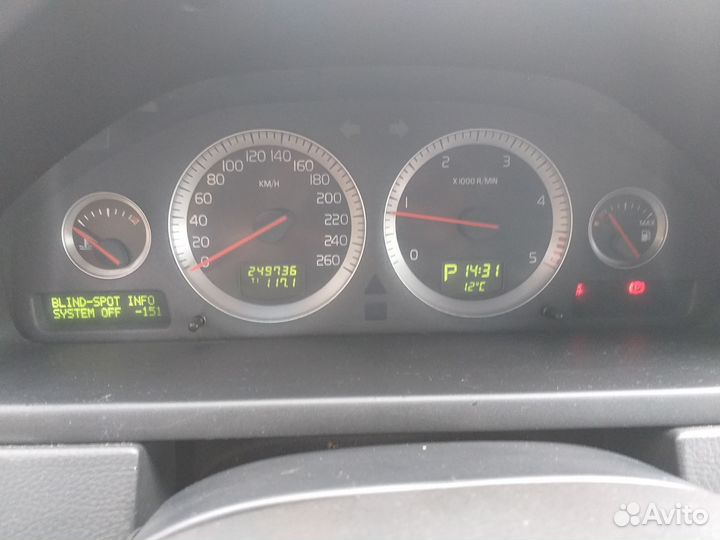 Volvo XC90 2.4 AT, 2007, 249 700 км