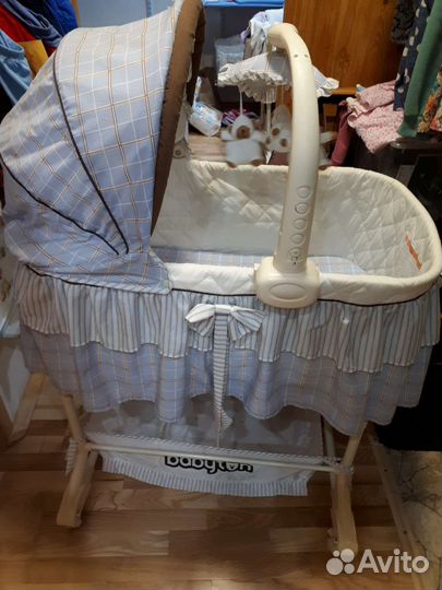 Детская кроватка-колыбель bаbyton