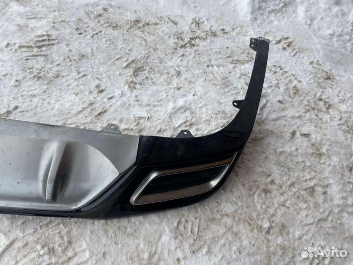 Юбка заднего бампера Kia K5 оригинал