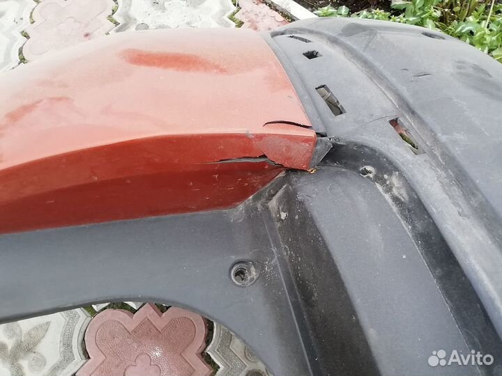 Бампер задний renault kaptur