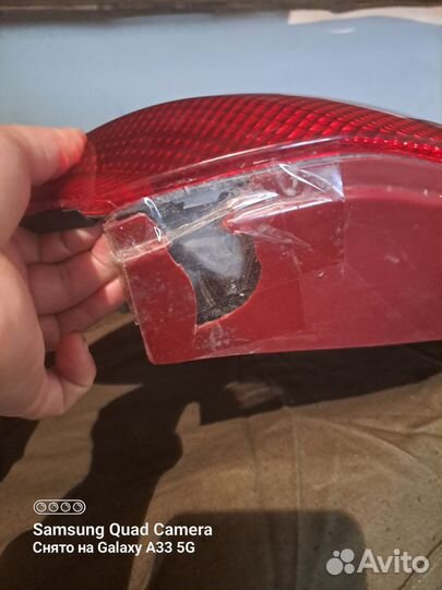 Фара задняя правая