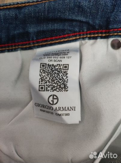 Джинсы Armani мужские летние р.31,32,34,36,38