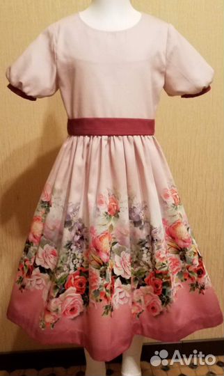 Отрез ткани для детского платья