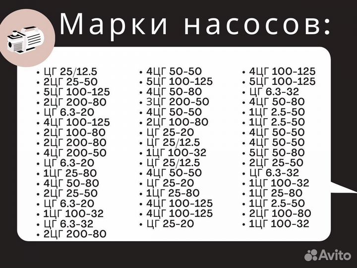 Насос 4цг 100-125