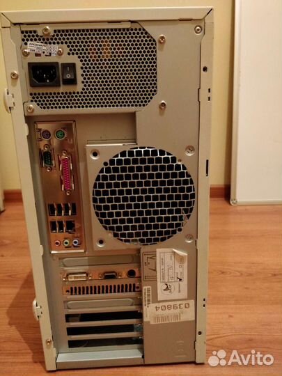 Системный блок Core 2 DUO E6300, RAM 4 Gb, 2x74 Gb