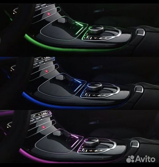 Подсветка салона автомобиля ambient light