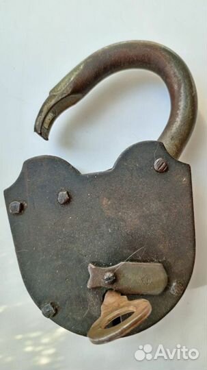 Замок амбарный большой навесной СССР