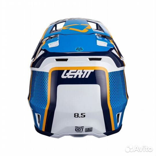 Мотошлем Leatt Moto 8.5 Helmet Kit Ink M