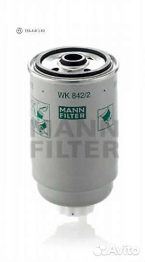 Mann-filter WK 842/2 Фильтр топливный