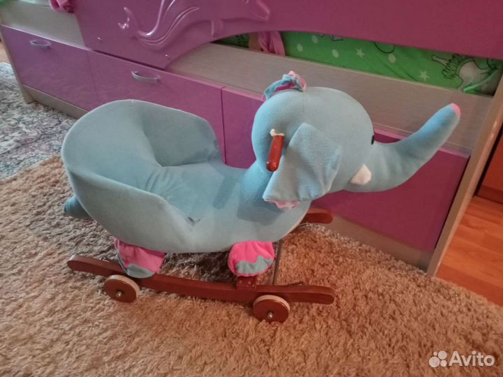 Каталка качалка Слон