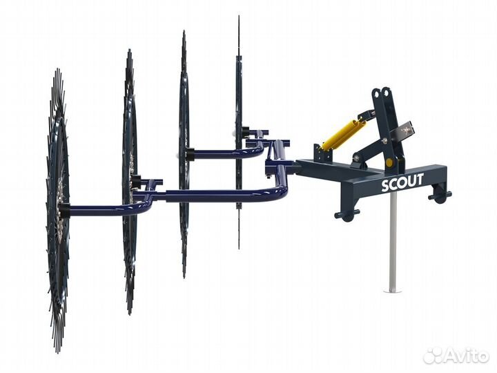 Грабли ворошилки скаут PL-4600 для трактора