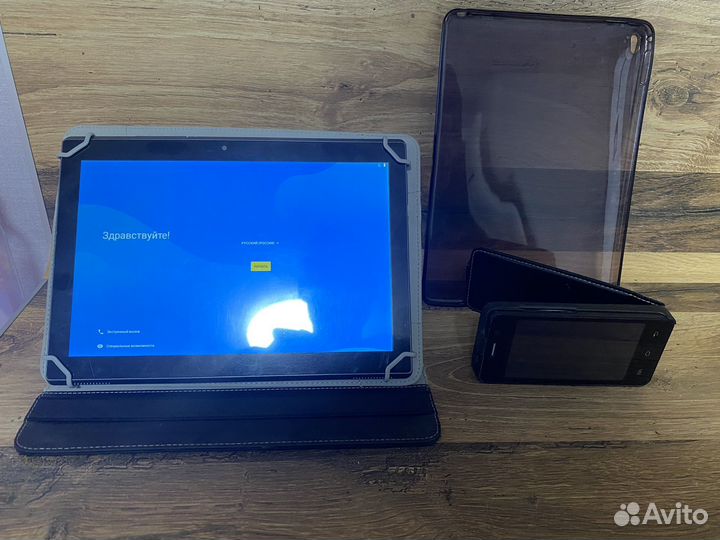 Планшет + телефон